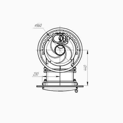 Банная печь Атмосфера XL сетка нержавейка до 26 м3