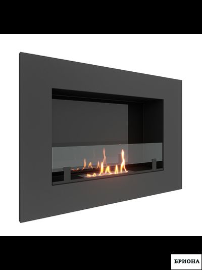 Биокамин в нишу  GRAND 900 LITE Стекло + Стемалит