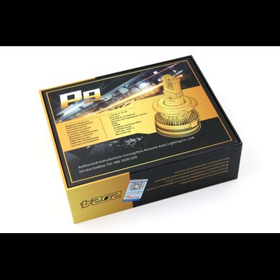 Светодиодные автолампы головного света Aozoom P9/H1 с вентилятором 12V, 52W, 5500K, чип Korea WT52 (2шт)