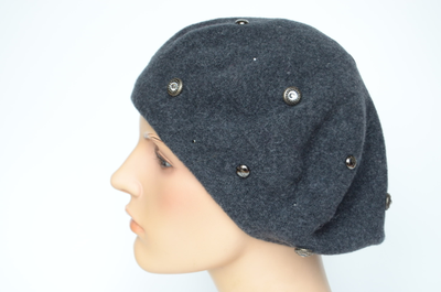 Vizio Италия берет 3633 фетровый антрацит