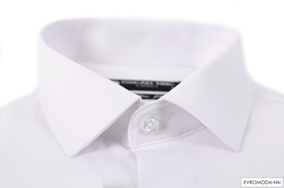 Рубашка мужская белая Оскар-time Slim 701-1S