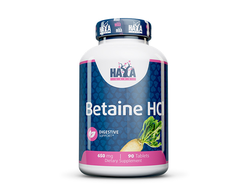 Betaine HCL 650mg / 90 Tabs.