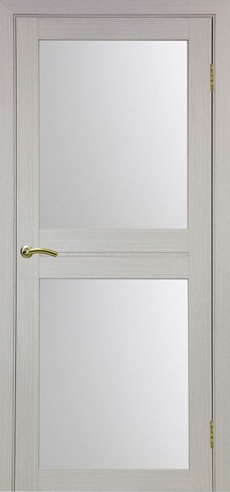 Межкомнатная дверь "Турин-520.212" дуб беленый (стекло сатинато)