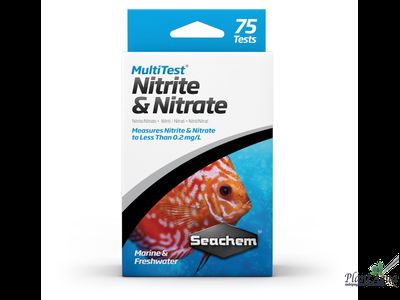 Seachem MultiTest: Nitrite &amp; Nitrate -  капельный тест на нитриты и нитраты, 75 тестов