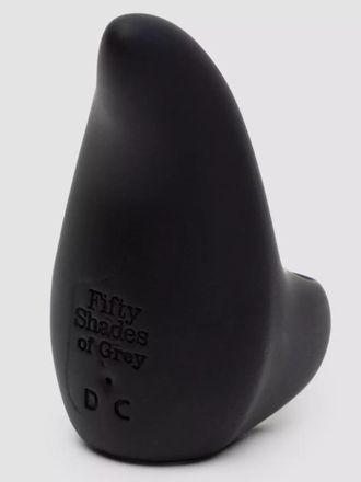 Черный вибратор на палец Sensation Rechargeable Finger Vibrator Производитель: Fifty Shades of Grey, Великобритания