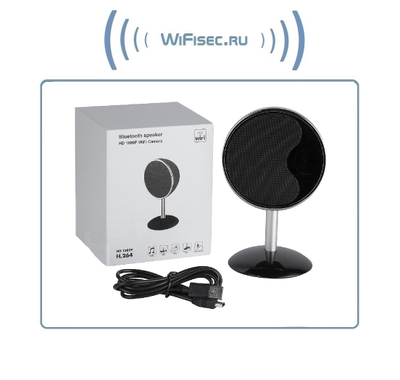 WiFi видеоняня/музыкальная беспроводная колонка Bluetooth, с DVR. Full HD (HDSmartIPC)