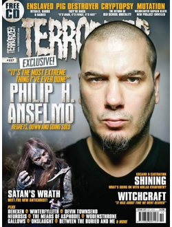 TERRORIZER Magazine September 2012 Philip H.Anselmo, Иностранные музыкальные журналы, Intpressshop
