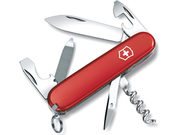 VICTORINOX Sportsman 0.3803, 84 мм, 13 функций, красный