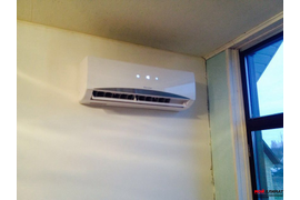 Стандартная установка кондиционера мощность 7000/9000 BTU