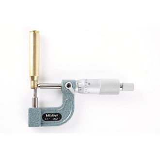 Mitutoyo Wall Thickness Micrometer with 60 Degree Modification, микрометр