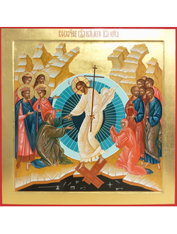 Преображение Господа нашего Иисуса Христа. Рукописная храмовая икона.