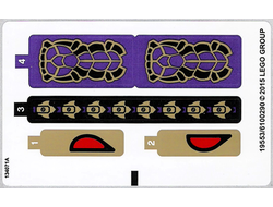 Sticker Sheet for Set 70746 - International Version - 19554/6100345, n/a (70746stk01a)