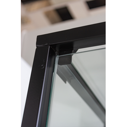 (TSV 13) Витрина островная стеклянная, разборная