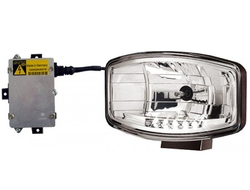 Дополнительная оптика Hella Jumbo 320 Xenon  Фара дальнего света с ксеноновой лампой и блоком розжига 12V  (1FE 008 773-021)