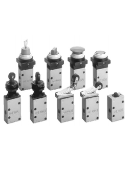 3/2 пневмораспределители с механическим управлением EVM430