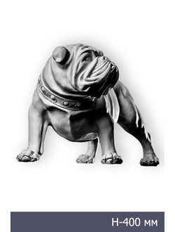 скульптура для интерьера английский бульдог ST-012