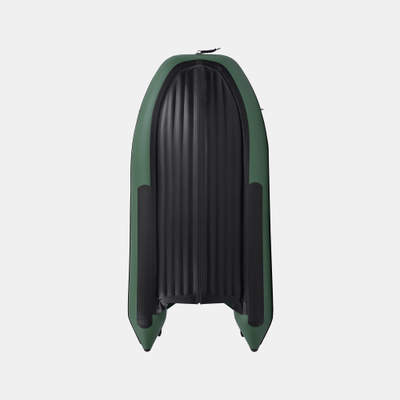 Моторная лодка GLADIATOR E380PRO зеленый днище