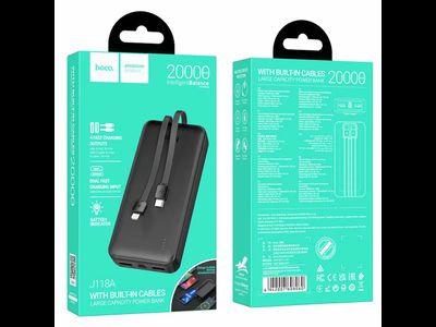 Внешний аккумулятор Hoco J118A Speed Energy 20000mAh черный