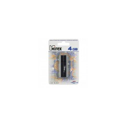 Накопитель USB 2.0 4GB Mirex LINE 13600-FMULBK04 чёрный (ecopack)