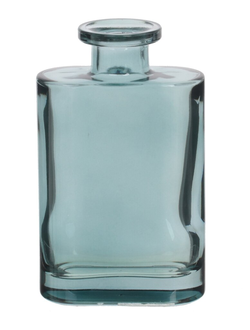Ваза стекло аквамарин L7,5 W4 H12,5 см