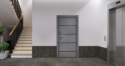 Стальная дверь   Трея. Заказная модель.