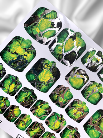 Пленки для педикюра с фольгой VIP-088