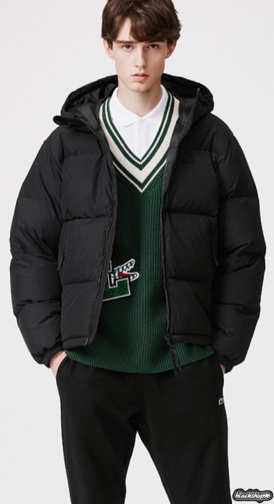 Пуховик Lacoste Black (S, M, L, XL, XXL, XXXL)