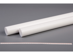 Фторопласт стержень Ф 50 мм (~1000 мм) экстр. ТУ 6-05-041-535-74