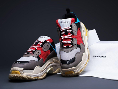 Balenciaga Triple-S Серые (36-45)