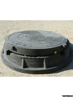 Люк пп полимерный песчаный тип Л до 3тонн