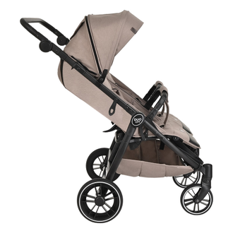 Коляска прогулочная для двойни Pituso Duocity Cappuccino / Капучино