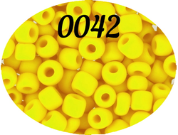 Бисер Zlatka 8/0 10гр цвет № 0042 желтый