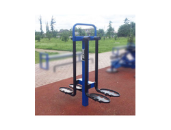 Уличный тренажер разведение ног двойной AVU029