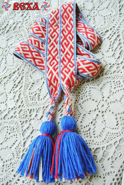 Мужской обережный пояс