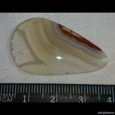 Кабошон - агат. Казахстан.