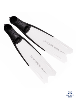 Ласты длинные 46/48 разборные Scorpena X3 Apnea белый