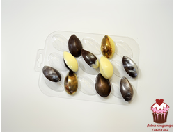 Форма пластик Конфеты лепестки