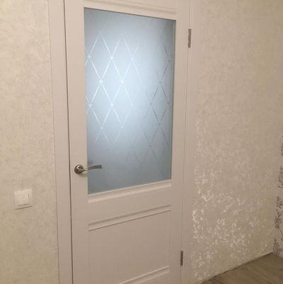 АЛЬБЕРО. РИМ. VINYL (ВИНИЛ) ВАНИЛЬ/ СТЕКЛО ХУДОЖЕСТВЕННОЕ