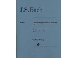Бах И.С. Хорошо темперированный клавир, II том BWV 870-893. Без аппликатуры