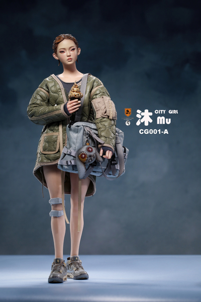 Городская девчонка Мю - Коллекционная фигурка 1/6 City Series NO.1 City girl Mu (CG001-A) - Mr.Z