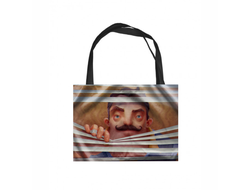 Сумка-шоппер Привет Сосед/ Hello Neighbor №17