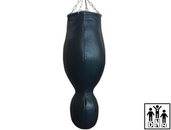 Боксерский мешок силуэт кожаный