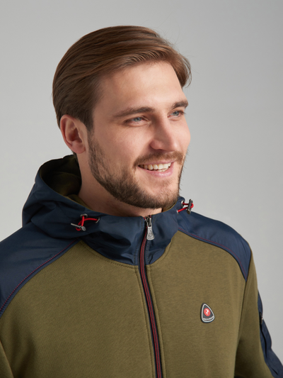 Спортивный костюм мужской 124SKM-1775 RED-N-ROCK'S (хаки)