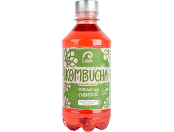 Комбуча "Зелёный чай, гибискус", 0,33л (LAVA)
