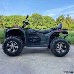 Электрический квадроцикл GreenCamel Сахара A14К 4x4 Monster черный