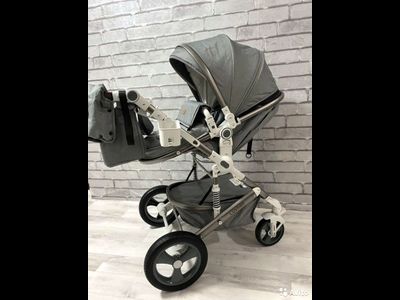 Детская коляска 3 в 1 Luxmom 518 Серый