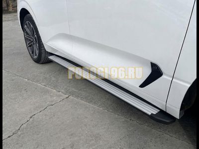 Пороги Slim Silver для Haval H6 2024-