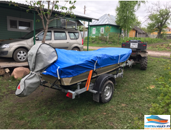 ТЕНТ НА  QUINTREX 390 DART FISH