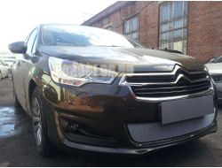 Защита радиатора Citroen C4 sedan 2013-2016 chrome