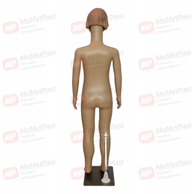 F110 Манекен детский пластиковый рост 110 см на металлической подставке